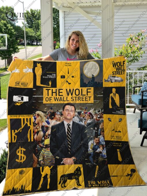 Buy The Wolf Of Wall Street Minimalist Quilt Blanket & Quilt Bedding Set