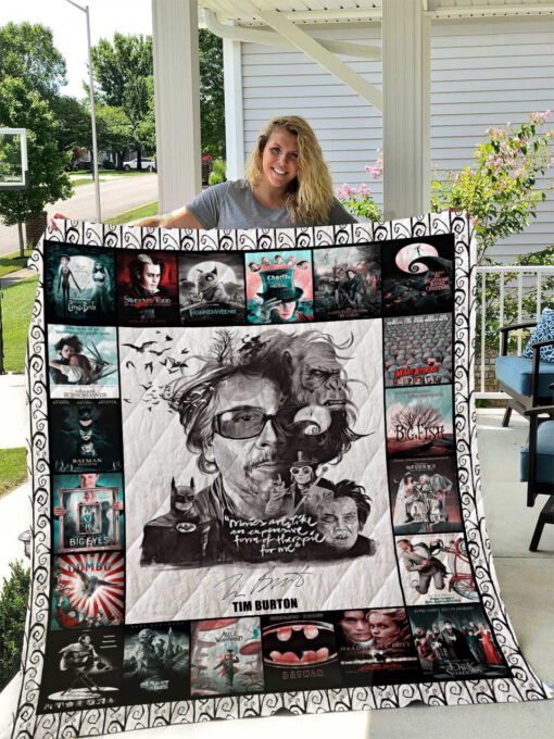 Buy Tim Burton Quilt Blanket & Quilt Bedding Set I1D1