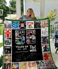 Buy The Who Anniversary Quilt Blanket & Quilt Bedding Set 01