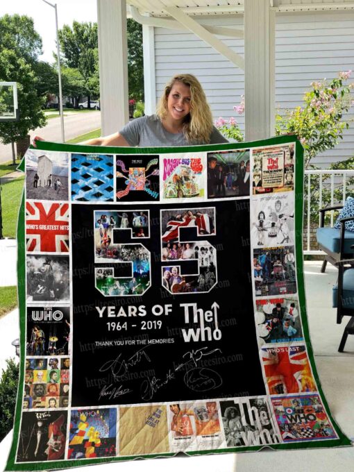 Buy The Who Anniversary Quilt Blanket & Quilt Bedding Set 01