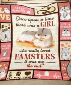 Buy There Was A Girl Who Really Loved Hamsters Quilt Blanket & Quilt Bedding Set Great Customized Blanket Gifts For Birthday Christmas Thanksgiving