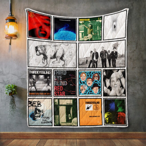 Buy Third Eye Blind Album Covers Quilt Blanket & Quilt Bedding Set