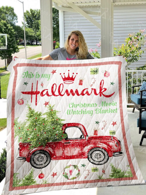 Buy This Is My Hallmark Christmas Movie Watching Quilt Blanket & Quilt Bedding Set