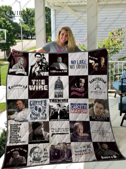 Buy The Wire T-Shirt Quilt Blanket & Quilt Bedding Set