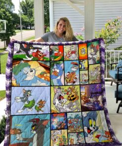 Buy Tom And Jerry Quilt Blanket & Quilt Bedding Set