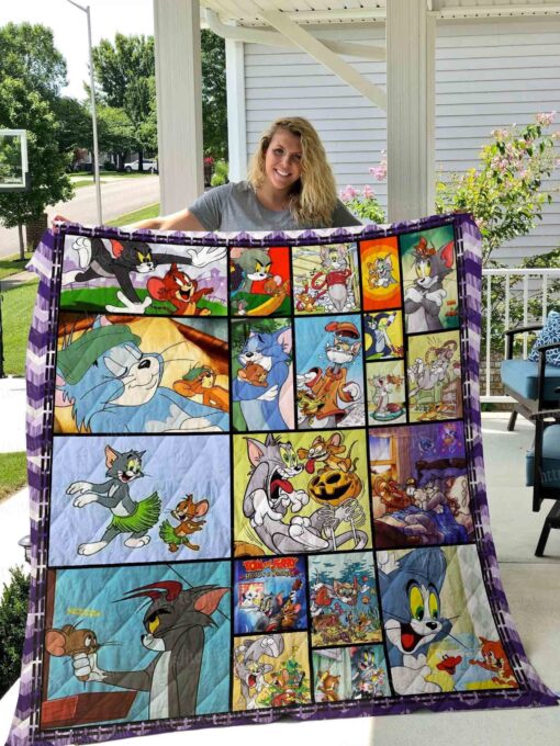 Buy Tom And Jerry Quilt Blanket & Quilt Bedding Set