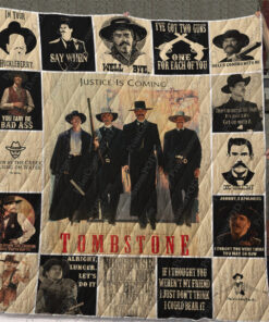 Buy Tombstone T-Shirt Quilt Blanket & Quilt Bedding Set For Fans