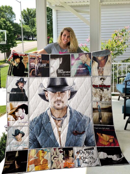 Buy Tim Mcgraw Quilt Blanket & Quilt Bedding Set - Meteew