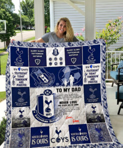 Buy Tottenham Hotspur F.C  To My Dad  Love Son Quilt Blanket & Quilt Bedding Set