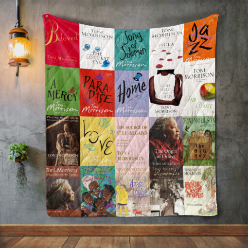 Buy Toni Morrison Books Quilt Blanket & Quilt Bedding Set