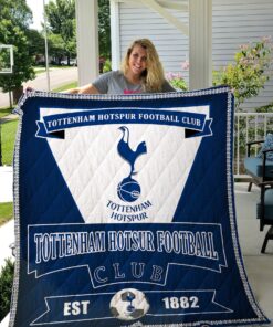 Buy Tottenham Hotspur Football Club Quilt Blanket & Quilt Bedding Set