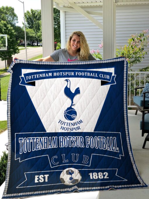 Buy Tottenham Hotspur Football Club Quilt Blanket & Quilt Bedding Set