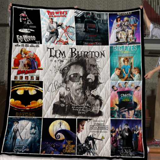 Buy Tim Burton Quilt Blanket & Quilt Bedding Set