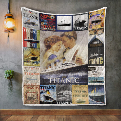 Buy Titanic 2 Album Covers Quilt Blanket & Quilt Bedding Set