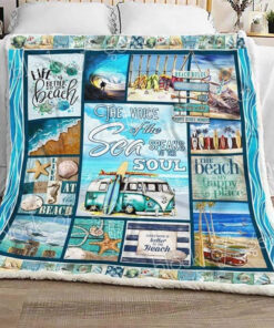 Buy The Voice Of Sea Hippie Car Quilt Blanket & Quilt Bedding Set Great Customized Gifts For Birthday Christmas Thanksgiving Perfect Gifts For Hippie