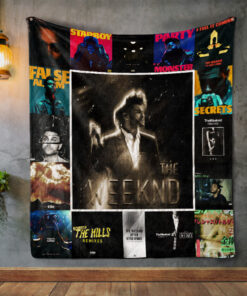 Buy The Weeknd Album Covers Quilt Blanket & Quilt Bedding Set