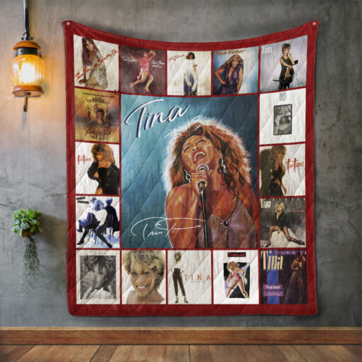 Buy Tina Turner Style 2 Quilt Blanket & Quilt Bedding Set