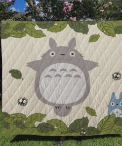 Buy Totoro Leaf Quilt Blanket & Quilt Bedding Set