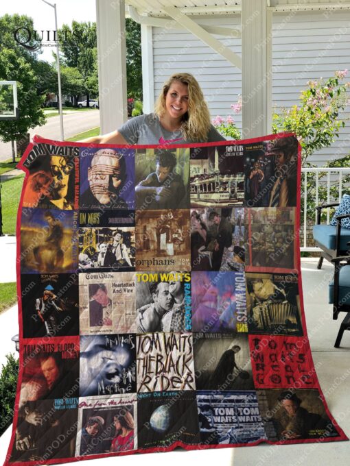 Buy Tom Waits Albums Quilt Blanket & Quilt Bedding Set For Fans Ver 25