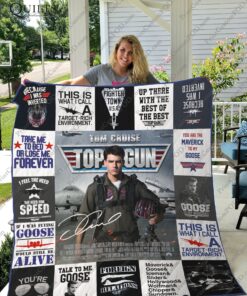 Buy Top Gun Quilt Blanket & Quilt Bedding Set For Fans Ver 17-1