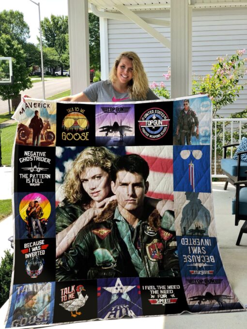 Buy Top Gun Poster Quilt Blanket & Quilt Bedding Set