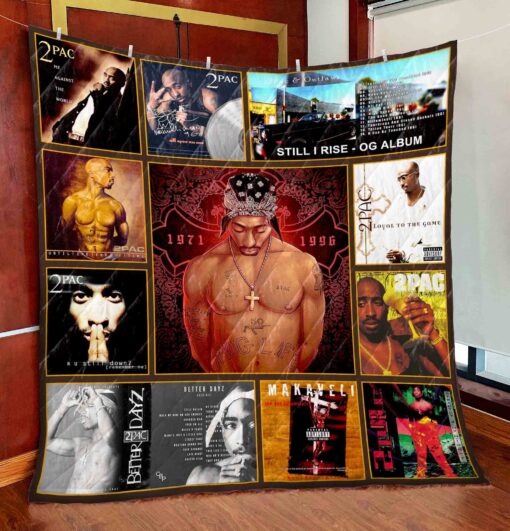 Buy Tupac Shakur  Quilt Blanket & Quilt Bedding Set