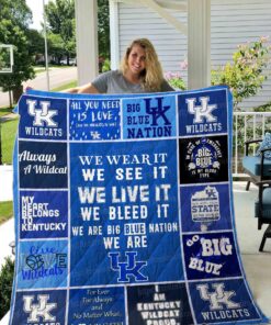 Buy Uk Wildcats Quilt Blanket & Quilt Bedding Set 01