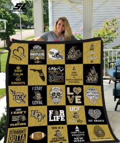 Buy Ucf Knights Quilt Blanket & Quilt Bedding Set 02