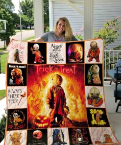 Buy Trick R Treat Quilt Blanket & Quilt Bedding Set For Fans Ver 17