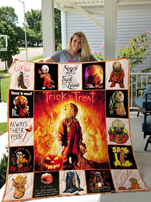 Buy Trick R Treat Quilt Blanket & Quilt Bedding Set For Fans Ver 17