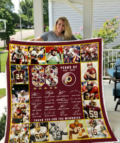 Buy Washington Redskins 88 Years Quilt Blanket & Quilt Bedding Set