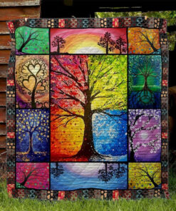 Buy Tree Of Life Ver11 Quilt Blanket & Quilt Bedding Set