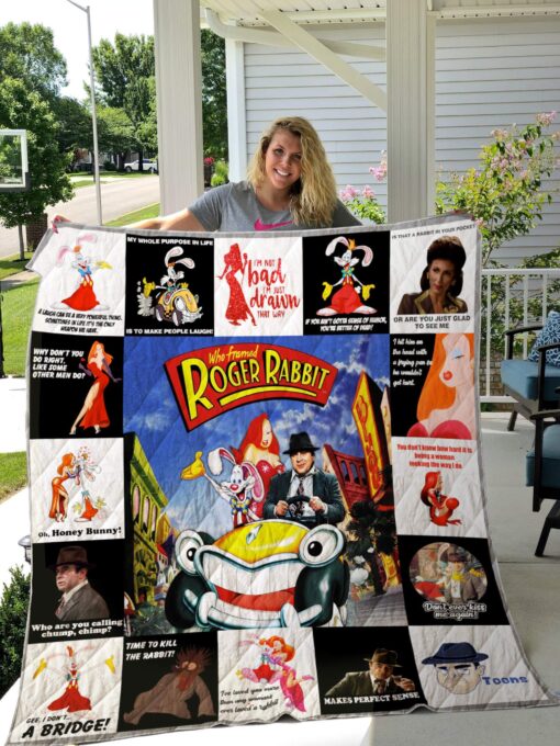 Buy Who Framed Roger Rabbit Quilt Blanket & Quilt Bedding Set Great Customized Blanket Gifts For Birthday Christmas Thanksgiving