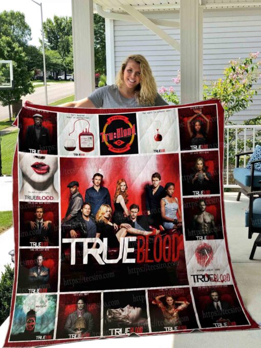 Buy True Blood Quilt Blanket & Quilt Bedding Set 01