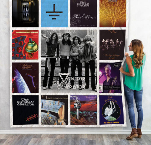 Buy Van Der Graaf Generator Quilt Blanket & Quilt Bedding Set For Fans 01