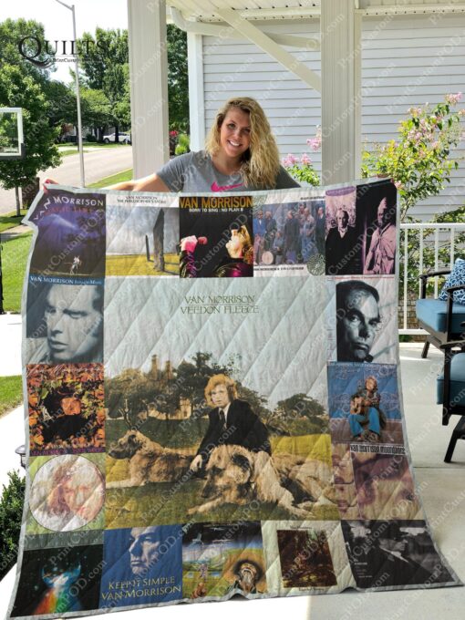 Buy Van Morrison Albums Quilt Blanket & Quilt Bedding Set For Fans Ver 17