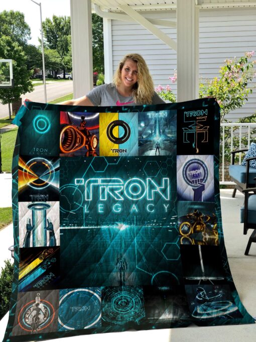 Buy Tron Legacy 2010 Poster Quilt Blanket & Quilt Bedding Set