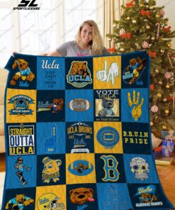 Buy Ucla Bruins Quilt Blanket & Quilt Bedding Set Ver 03