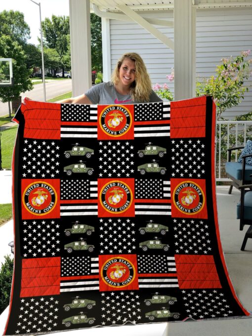 Buy Usmc Quilt Blanket & Quilt Bedding Set