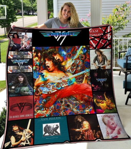 Buy Van Halen V1 Quilt Blanket & Quilt Bedding Set