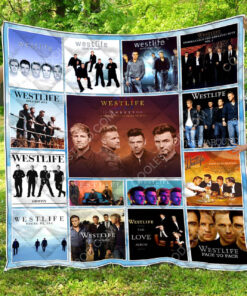 Buy Westlife Band Quilt Blanket & Quilt Bedding Set