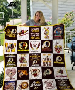 Buy Washington Redskins Quilt Blanket & Quilt Bedding Set 02 - Meteew