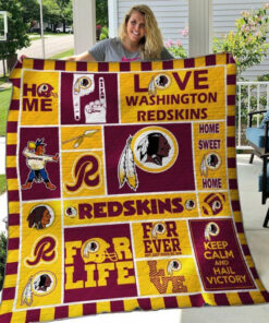 Buy Washington Redskins Quilt Blanket & Quilt Bedding Set 04