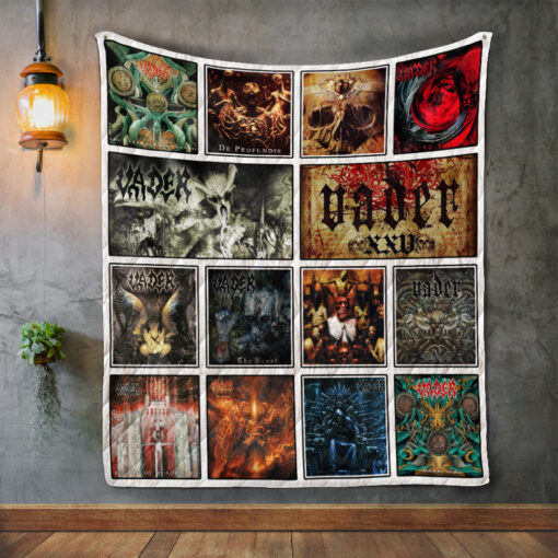 Buy Vader Album Covers Quilt Blanket & Quilt Bedding Set