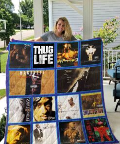 Buy Tupac Shakur Quilt Blanket & Quilt Bedding Set 01