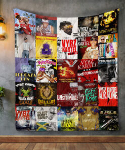 Buy Vybz Kartel Album Covers Quilt Blanket & Quilt Bedding Set Great Customized Blanket Gifts For Birthday Christmas Thanksgiving