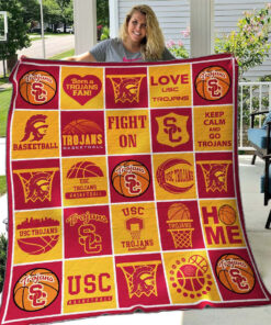 Buy Usc Trojans Quilt Blanket & Quilt Bedding Set Sleepy