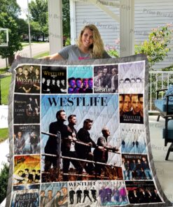 Buy Westlife Albums Cover Poster Quilt Blanket & Quilt Bedding Set