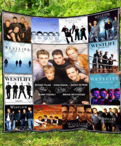 Buy Westlife Boy Band  Quilt Blanket & Quilt Bedding Set