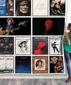 Buy Willie Nelson Quilt Blanket & Quilt Bedding Set For Fans 02